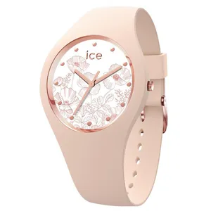 ساعت مچی عقربه ای آیس واچ مدل (ICE FLOWER-SPRING NUDE-MEDIUM (3H