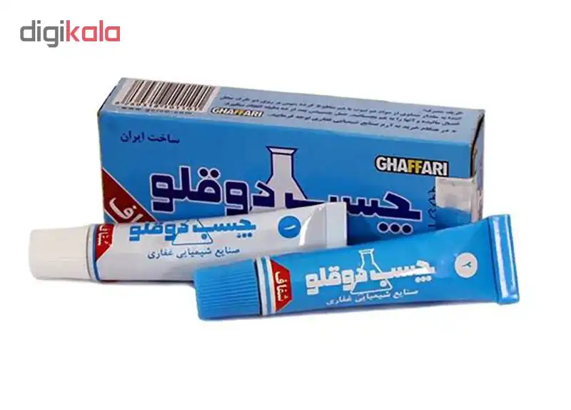 چسب دوقلو غفاری کد 22 وزن 20 گرم