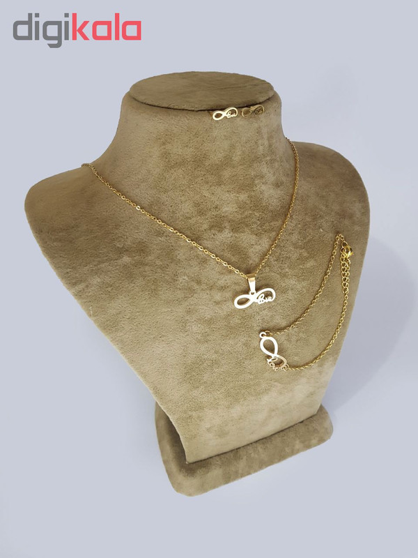 نیم ست طرح بی نهایت عشق کد 324