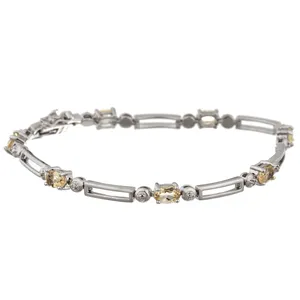 دستبند نقره اکنو مدل OK2480