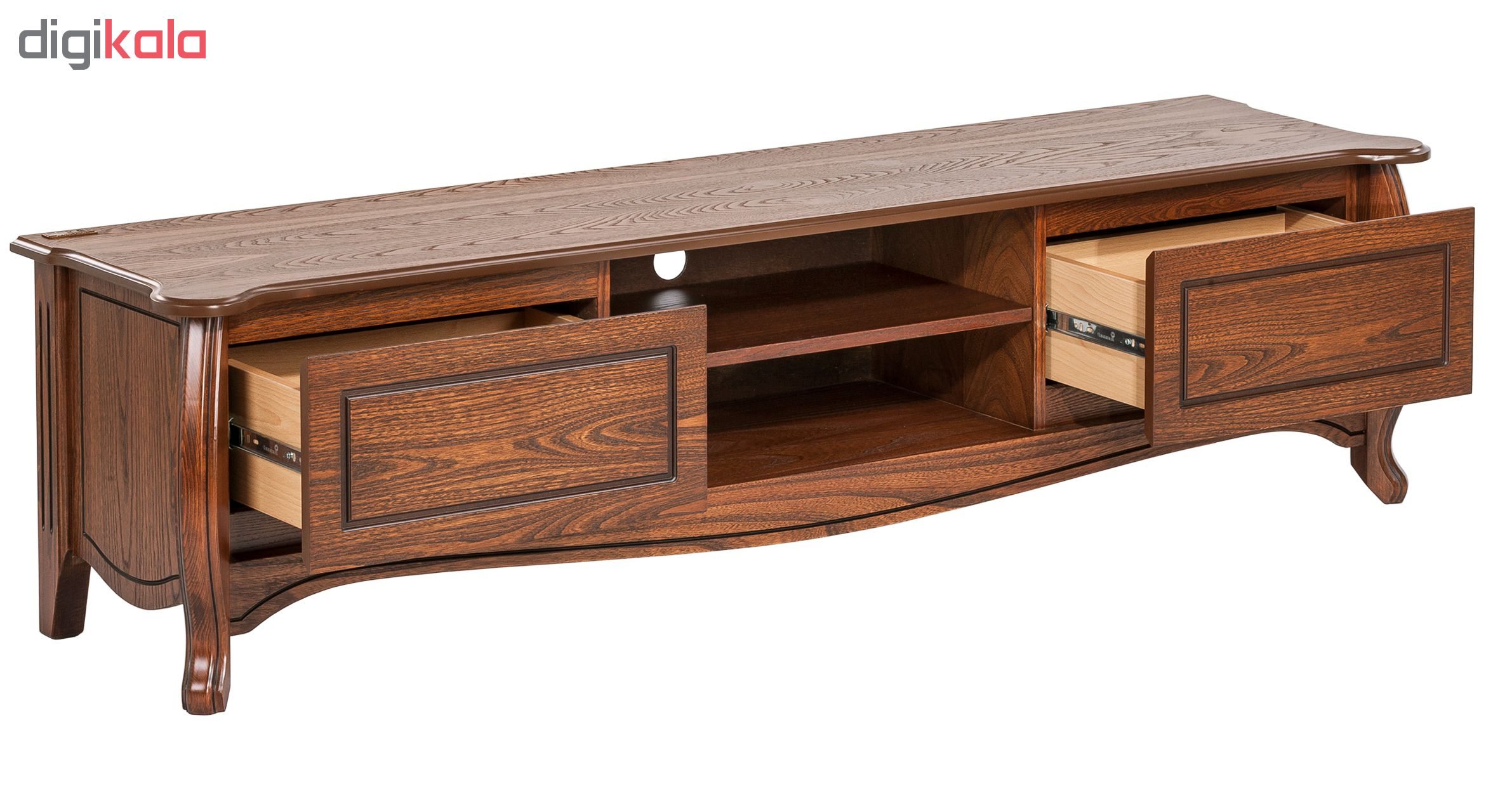 میز تلویزیون آیلکس مدل R20-WALNUT-200