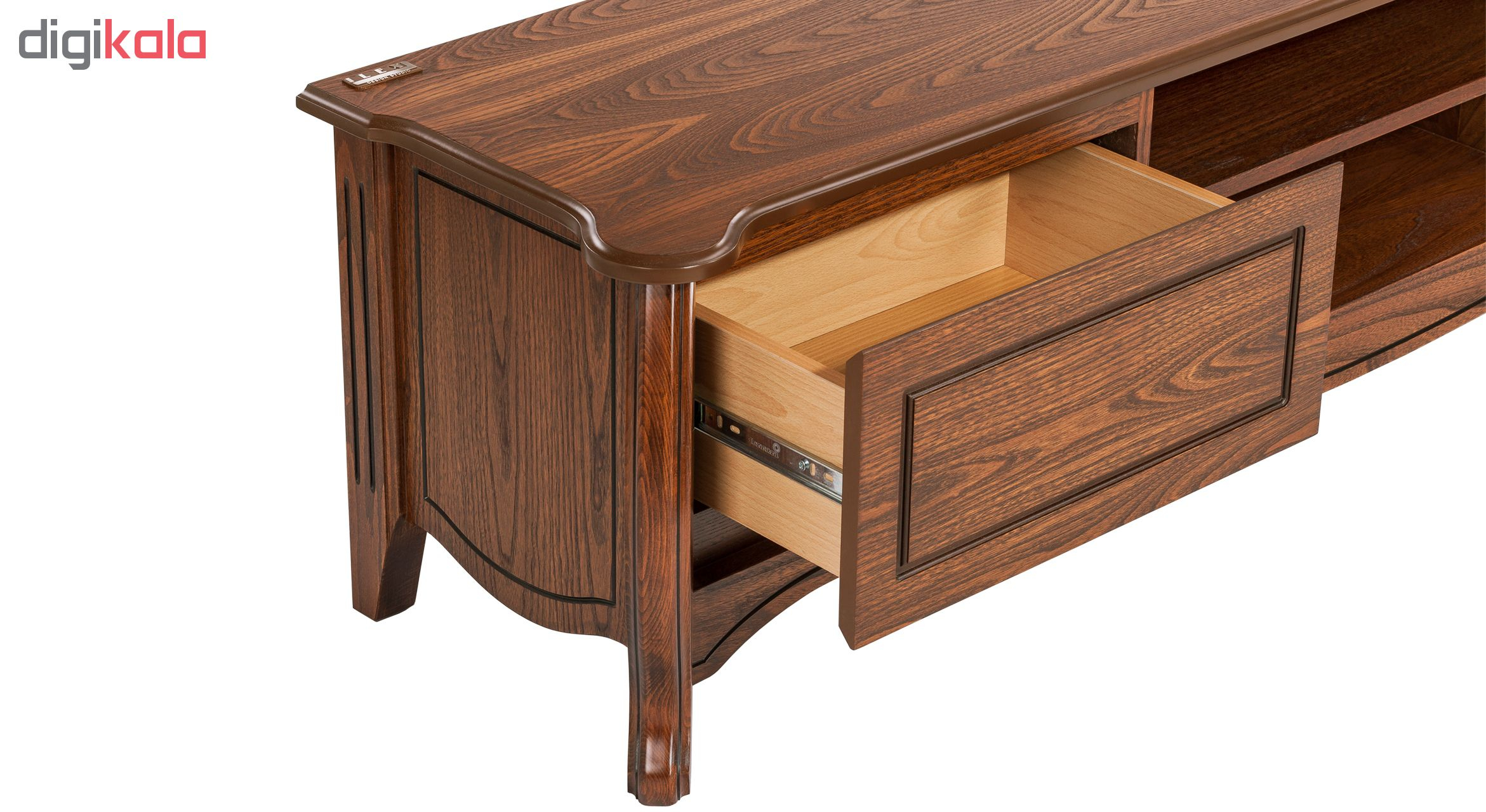 میز تلویزیون آیلکس مدل R20-WALNUT-200