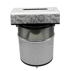 ست سطل و جای دستمال کاغذی کد 03