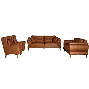 مبل راحتی هفت نفره چشمه نور کد MA205-F-BR