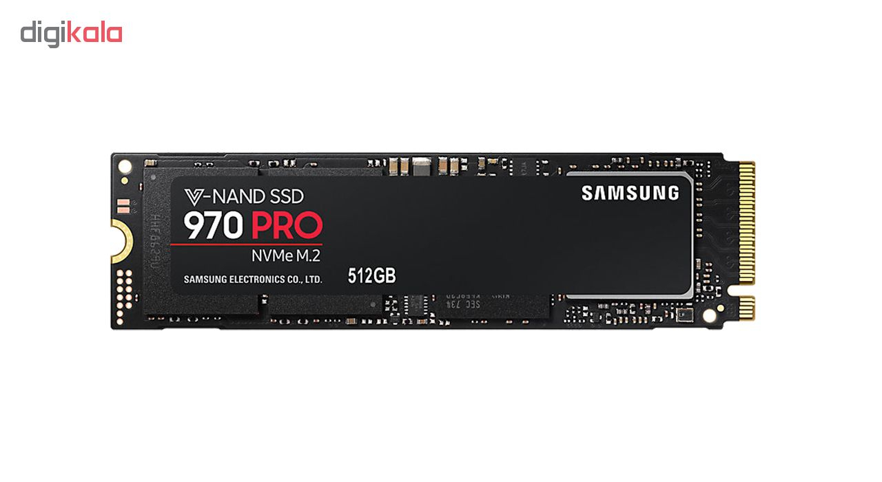 اس اس دی اینترنال سامسونگ مدل 970 Pro ظرفیت 512 گیگابایت