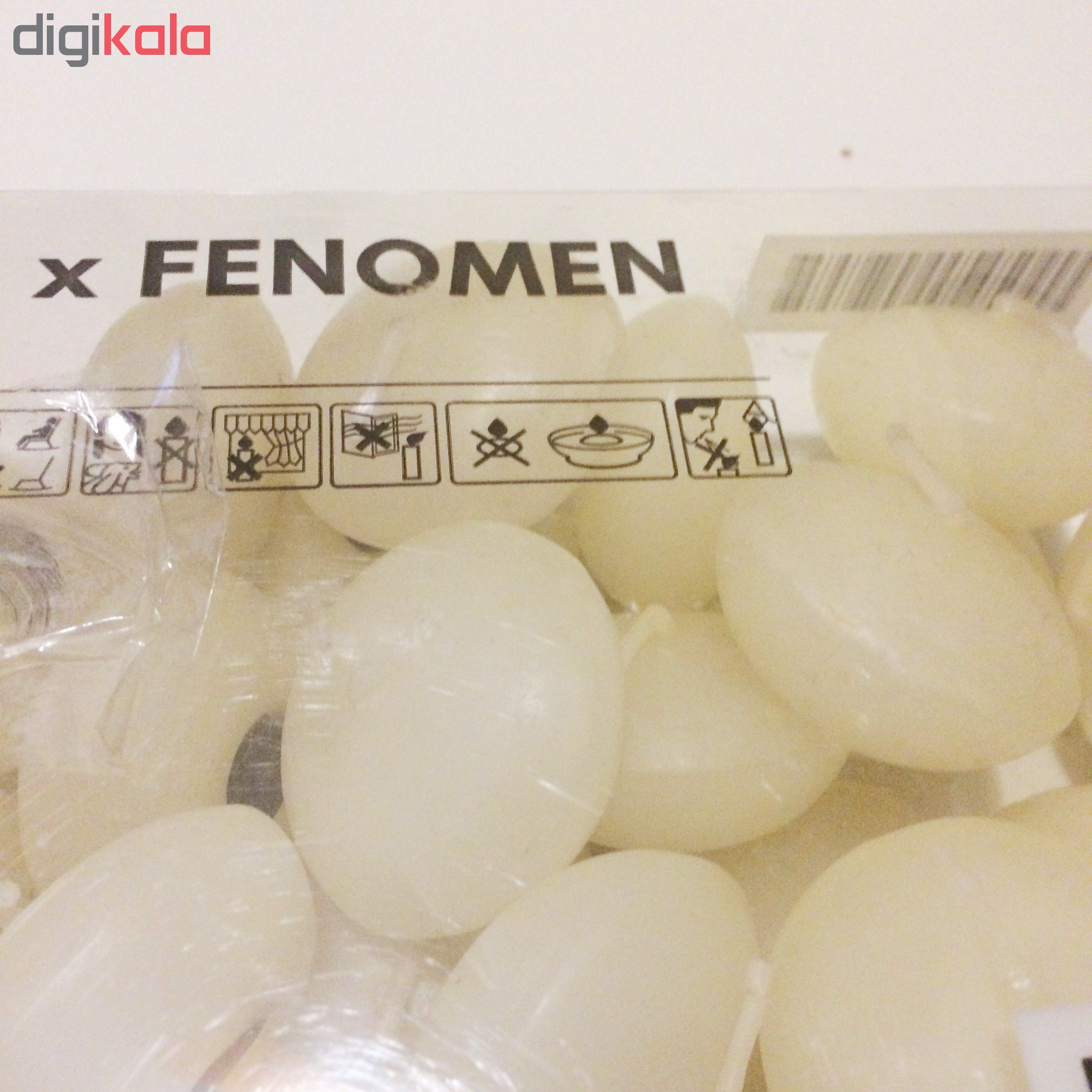 شمع وارمر ایکیا مدل Fenomen بسته 24 عددی