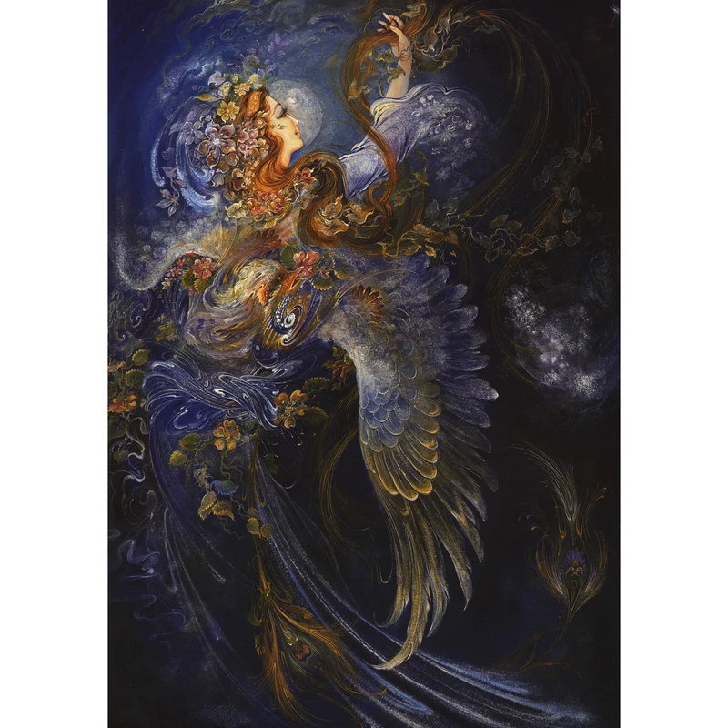 تابلو شاسی چاپ سی طرح فرشچیان کد SI136