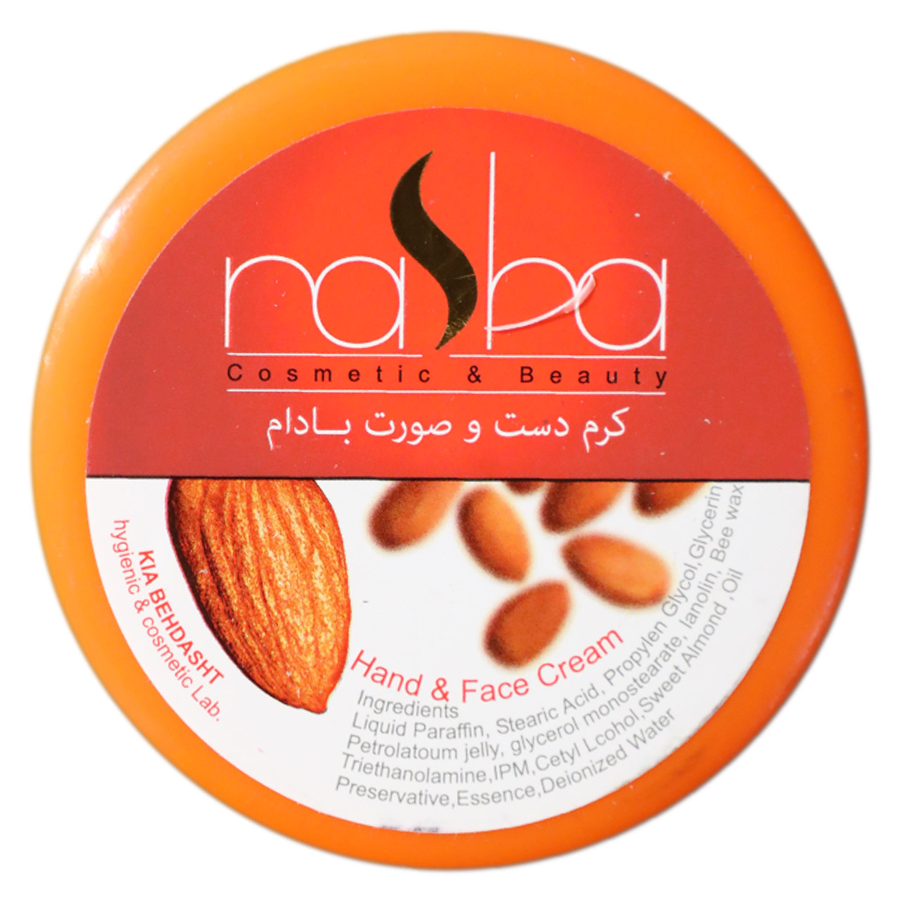 کرم مرطوب کننده ونرم کننده ناشا مدل Almond حجم 125 میلی لیتر