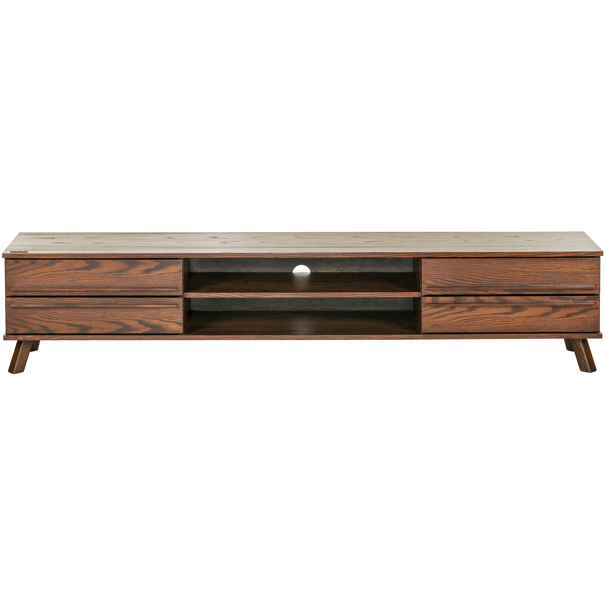 میز تلویزیون آیلکس مدل LOTUS WOOD - WALNUT - 200