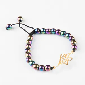 دستبند نقره گلمور طرح دلارام کد 03