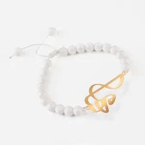 دستبند نقره گلمور طرح مهسا کد 18