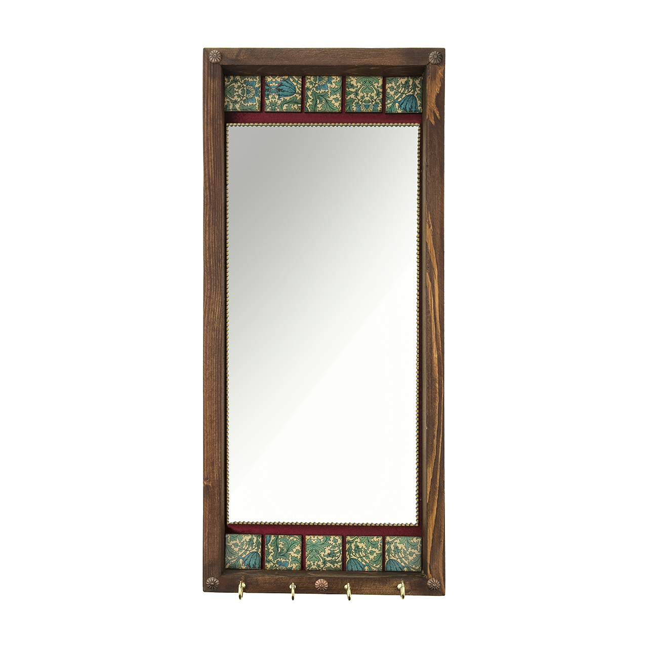 آینه سنتی قاب چوبی کد 1029