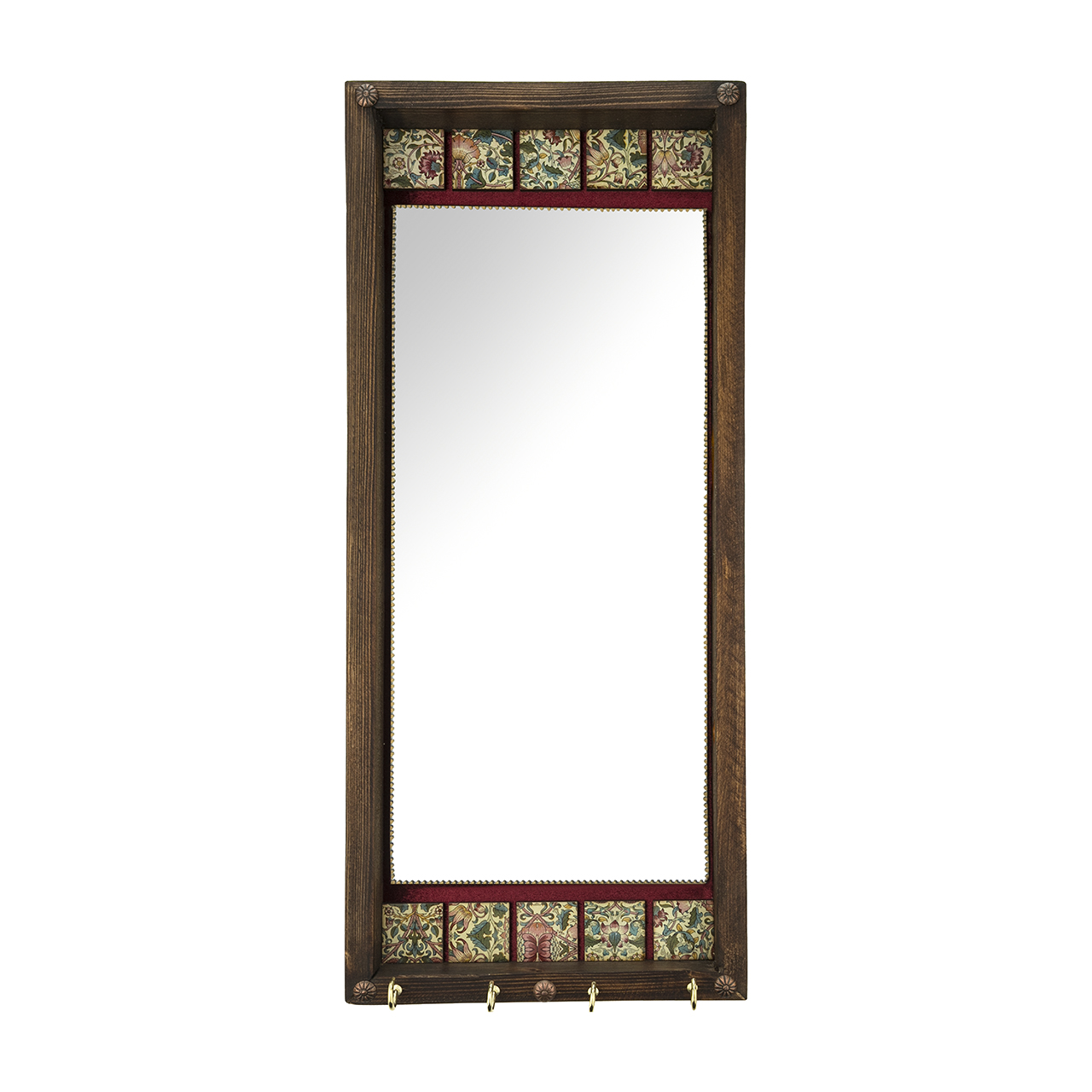 آینه سنتی قاب چوبی کد 1027