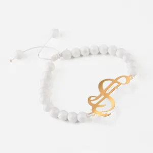 دستبند نقره گلامور طرح سارا کد 18