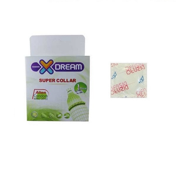کاندوم ایکس دریم مدل Super Collar به همراه کاندوم دیزارو