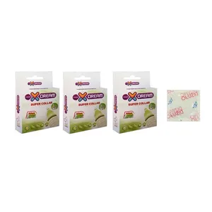 کاندوم ایکس دریم مدل Super Collar مجموعه 3 عددی به همراه کاندوم دیزارو