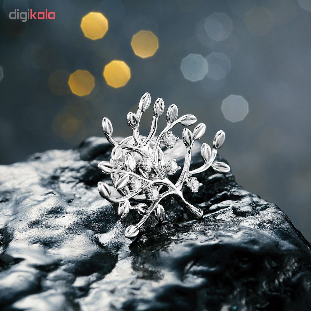 گل سینه گالری شمرون طرح درخت مدل BRC082S0 گل سینه گالری شمرون طرح درخت مدل BRC082S0