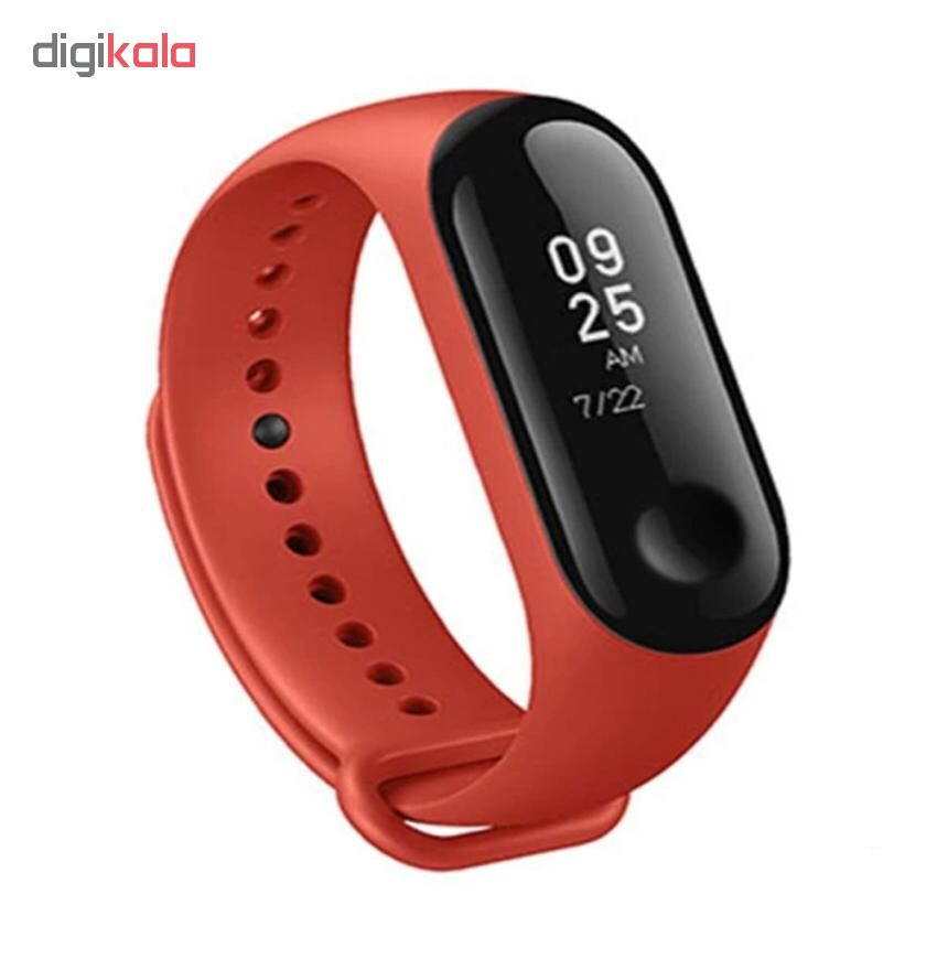 بند مچ بند مدل mi band3 siliconi  مناسب برای مچ بند شیائومی 3