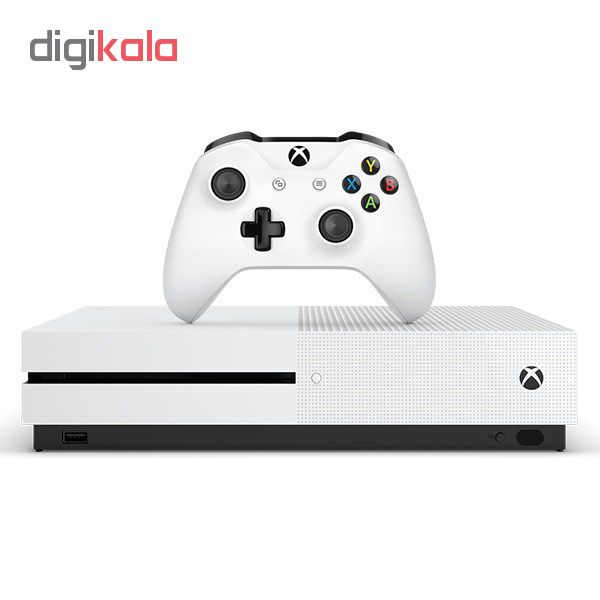 کنسول بازی مایکروسافت مدل Xbox One S ظرفیت 1 ترابایت به همراه کارت نصب 20 عدد بازی