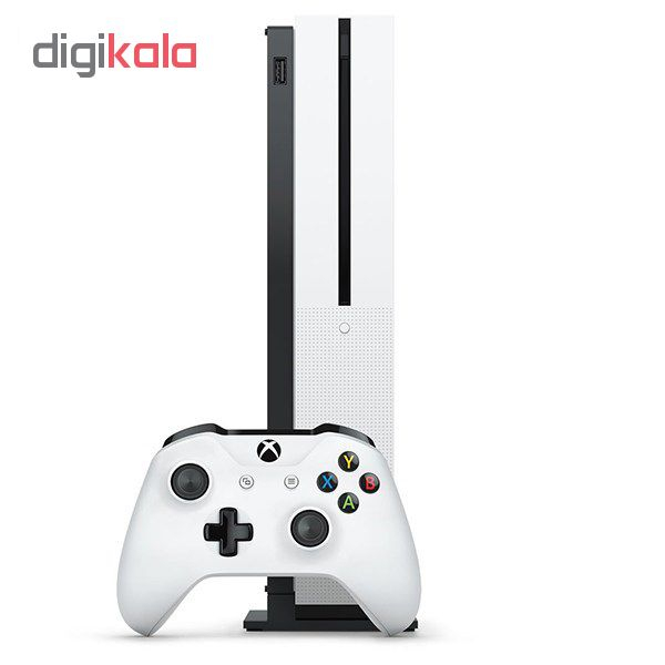 کنسول بازی مایکروسافت مدل Xbox One S ظرفیت 1 ترابایت به همراه کارت نصب 20 عدد بازی