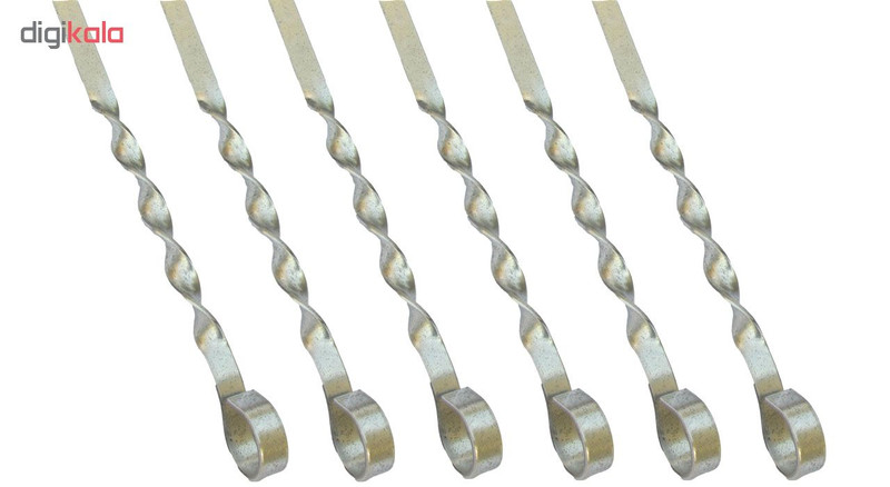 سیخ جوجه مدل m031 بسته 6 عددی
