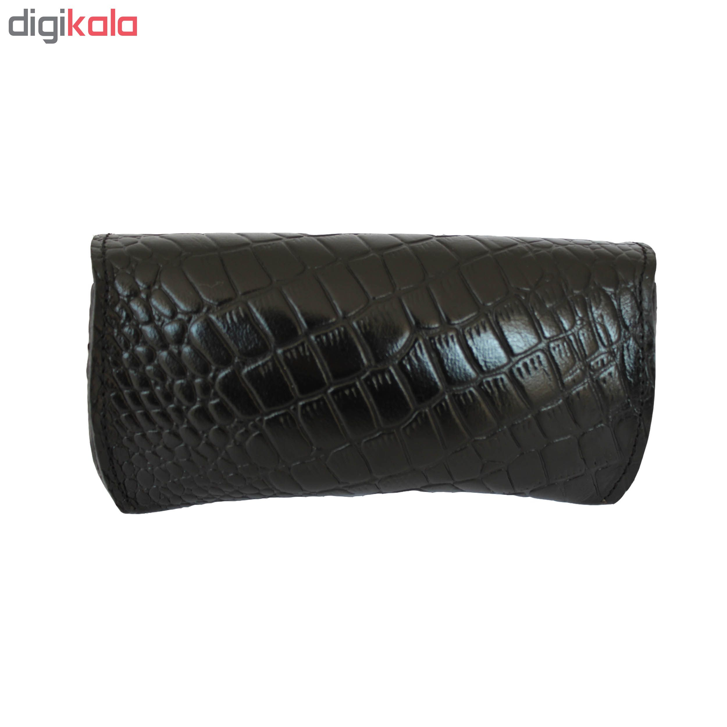 کاور عینک ساینا چرم مدل G155