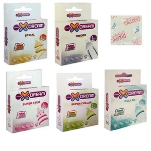 کاندوم فضایی ایکس دریم مدل 5 مدل جور مجموعه 5 عددی و کاندوم دیزارو
