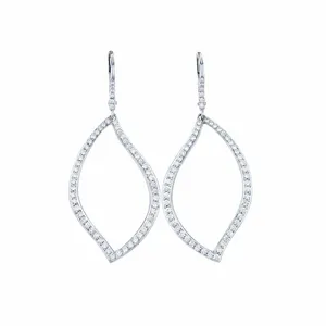 گوشواره طلا 18 عیار زرلوکس کد on-81