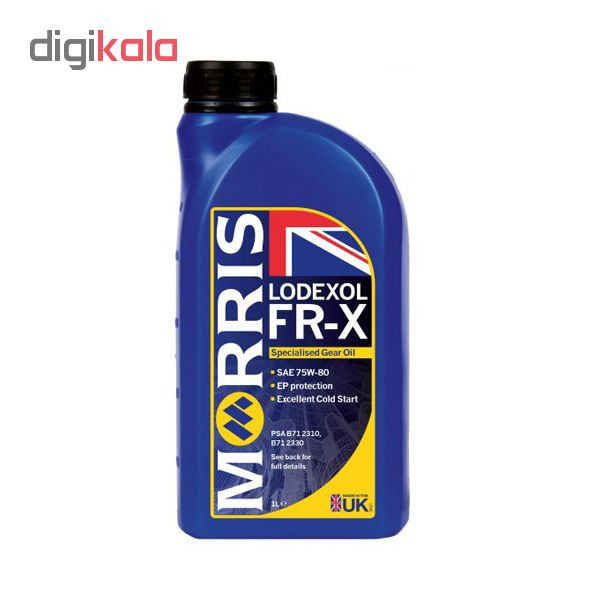 روغن گیربکس موریس لوبريكانتس مدل 75W-80 حجم 1 لیتر