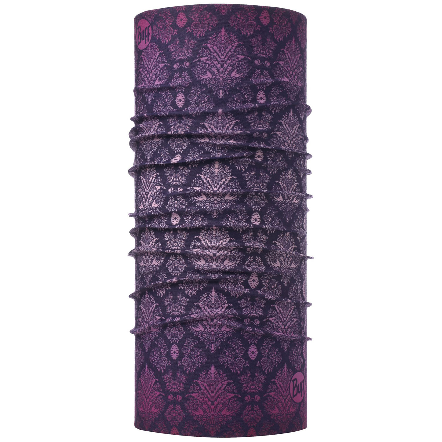 دستمال سر و گردن باف مدل Original Damask Purple
