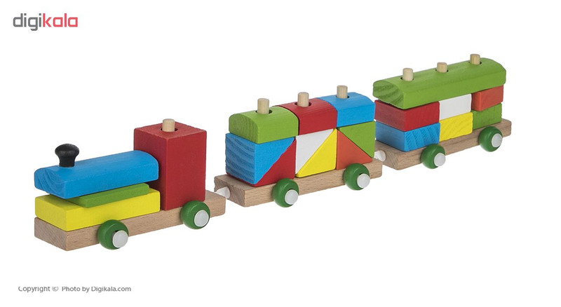 قطار بازی مدل BLOCKS TRAIN 63-686