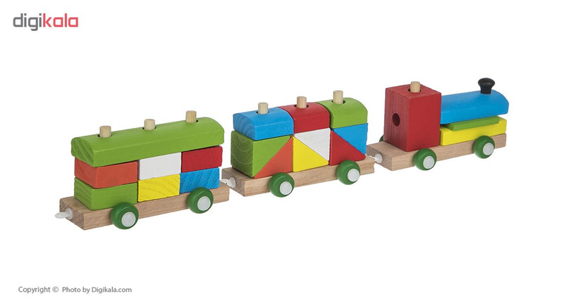 قطار بازی مدل BLOCKS TRAIN 63-686