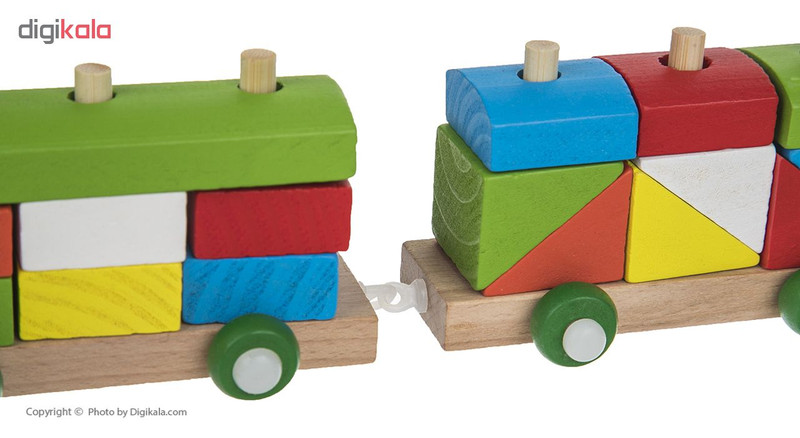 قطار بازی مدل BLOCKS TRAIN 63-686