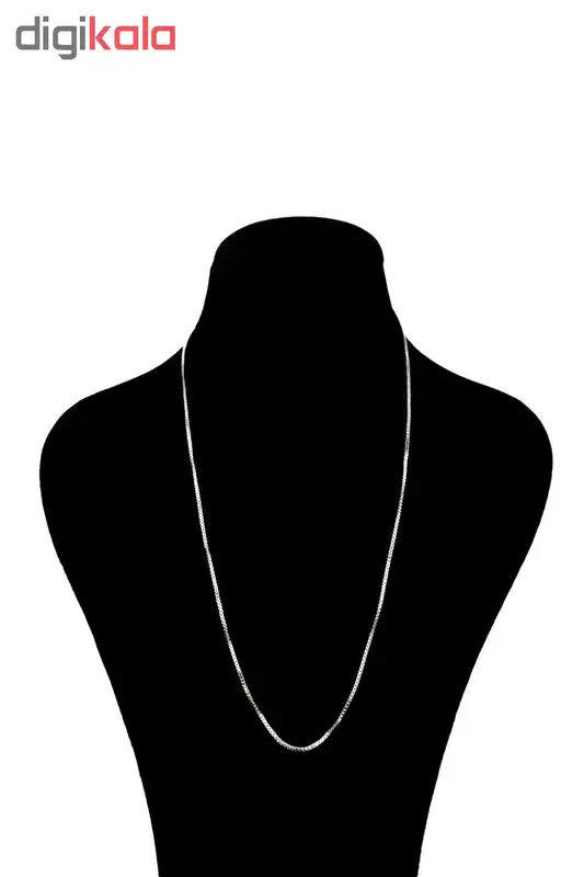 زنجیر استیل ترنم بهار مدل کلاسیک نقره ای و طلایی ماری کد 03