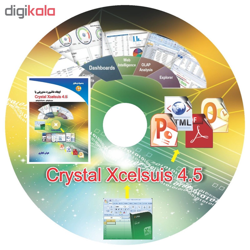 نرم افزار Crystal Xcelsius 4.5 نشر صفحه سفید