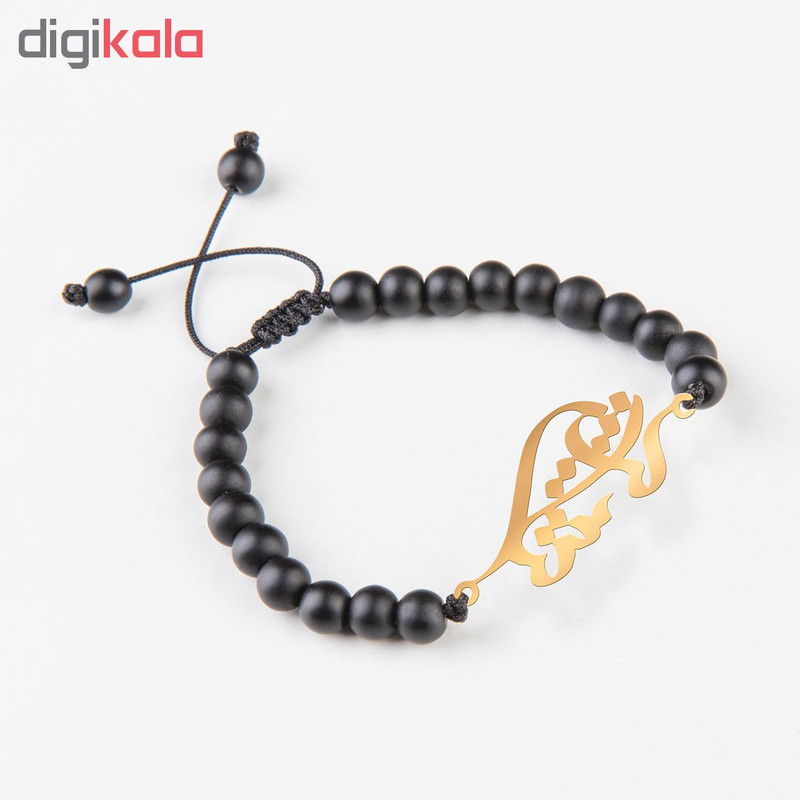 دستبند نقره گلمور طرح ستایش کد 01