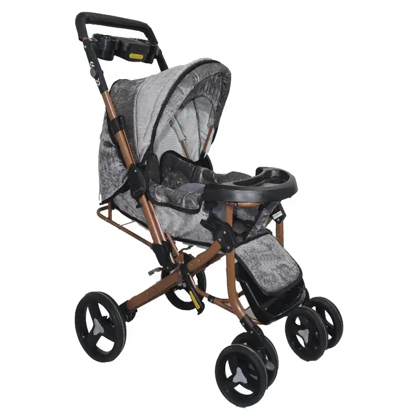 کالسکه مدل شانل کد 1401 به همراه ساک لوازم کودک