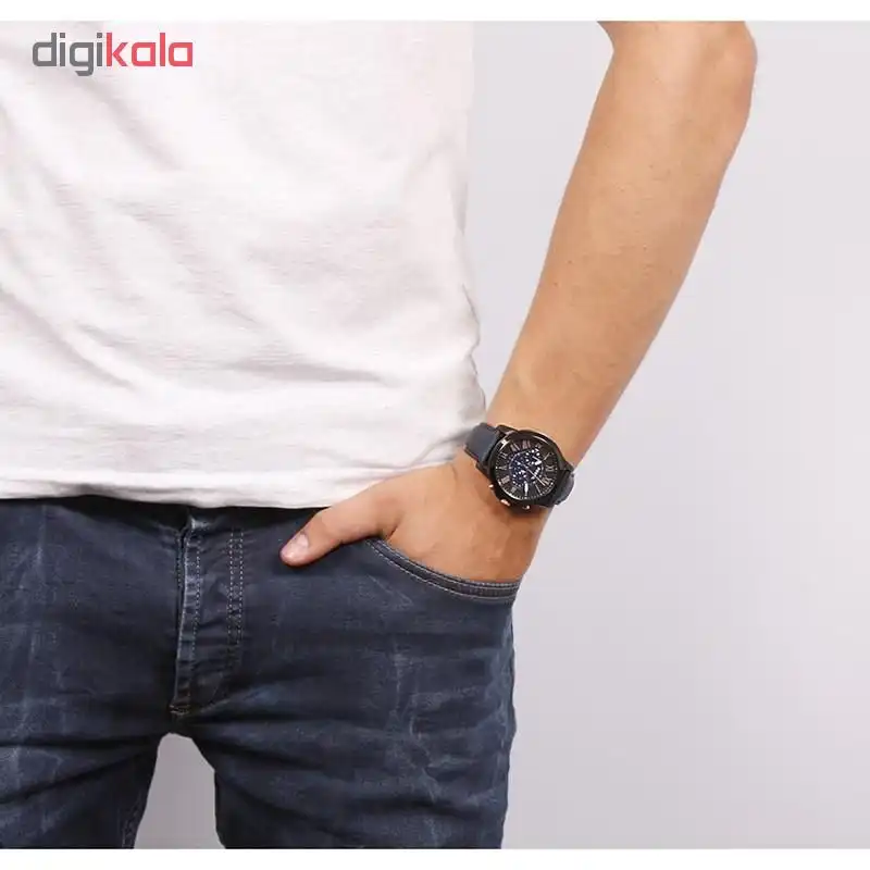 ساعت مچی عقربه ای مردانه فسیل مدل FS5061