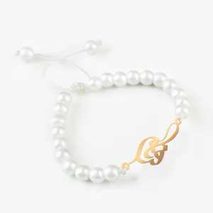 دستبند نقره گلمور طرح فرنام کد 04