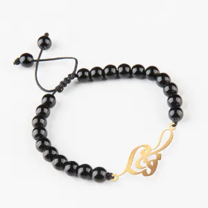 دستبند نقره گلمور طرح فرنام کد 05