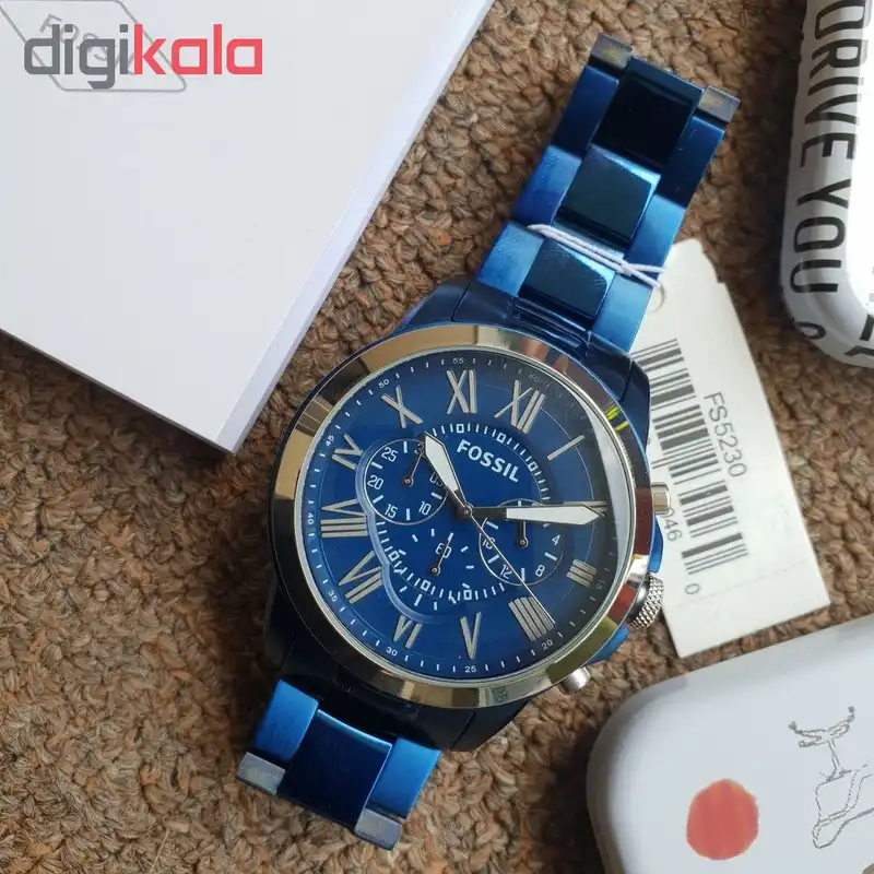 ساعت مچی عقربه ای مردانه فسیل مدل FS5230