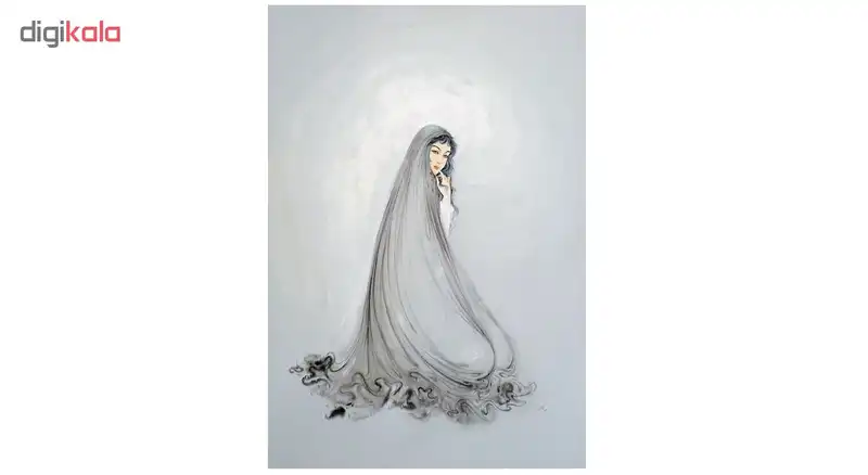 کارت پستال طرح مینیاتور استاد فرشچیان مدل ناز