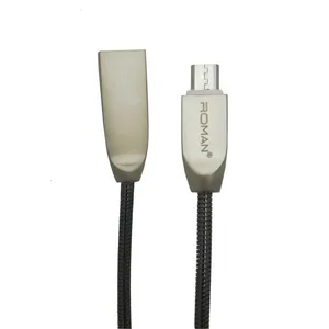 کابل تبدیل USB به microUSB رومن مدل ron23 طول 1 متر