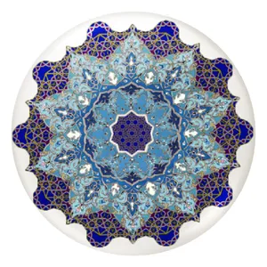 پیکسل طرح کاشی قجری کد P001