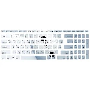 برچسب حروف فارسی کیبورد  طرح big hero کد 03