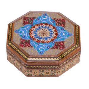 جعبه جواهرات خاتم کاری گالری گوهران مدل 538