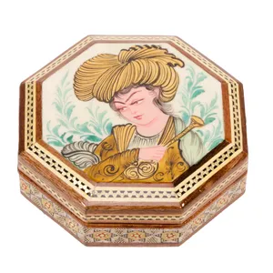 جعبه جواهرات خاتم گالری گوهران کاری مدل 549