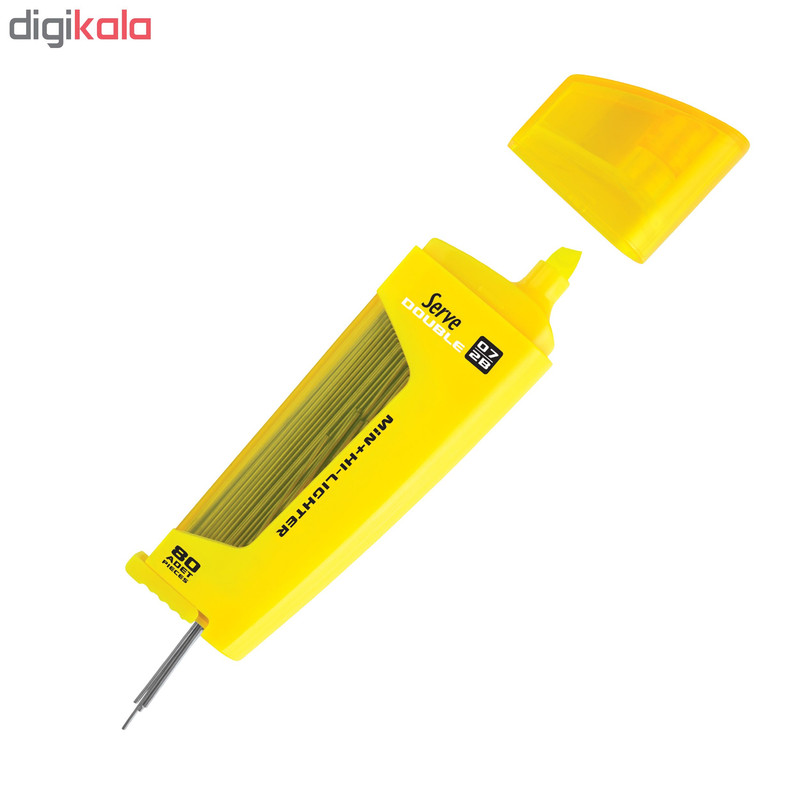 نوک مداد نوکی سرو مدل DOUBLE قطر 0.7 میلیمتر نوک مداد نوکی سرو مدل DOUBLE قطر 0.7 میلیمتر