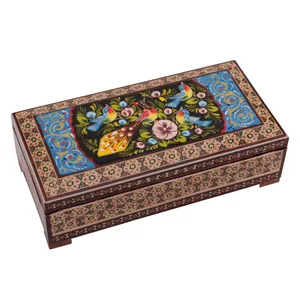 جعبه جواهرات خاتم کاری گالری گوهران مدل 591