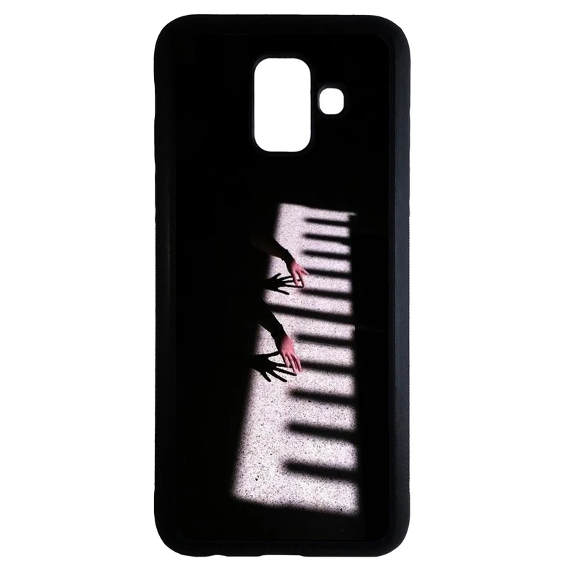 کاور طرح پیانو کد 6781 مناسب برای گوشی موبایل سامسونگ Galaxy j6